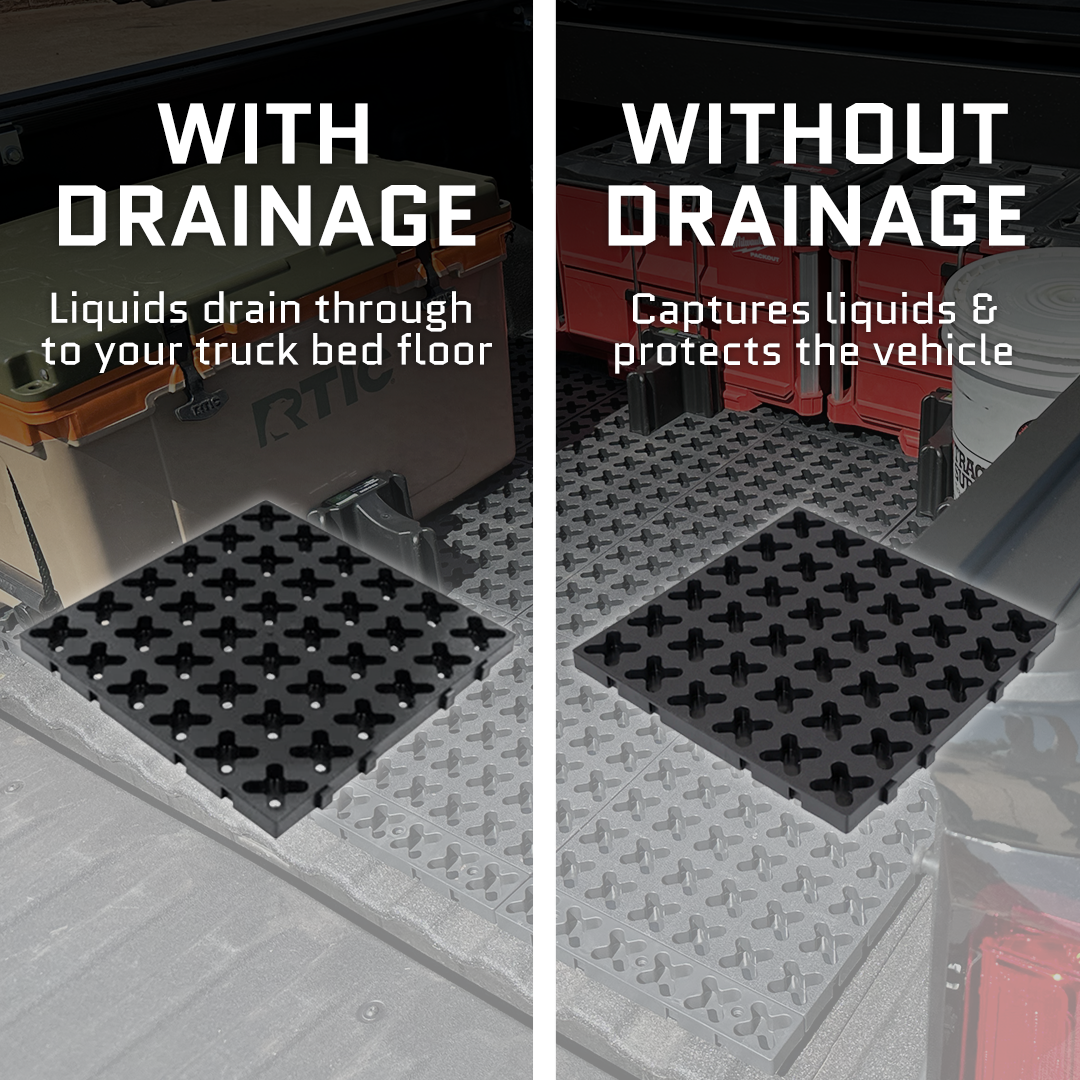 Tmat Truck Bed Organizer Slide Out Mat | Tesla Cybertruck