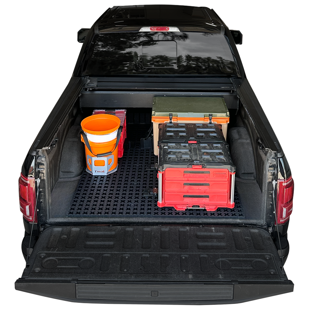 Truck Bed Organization Slide Out Mat