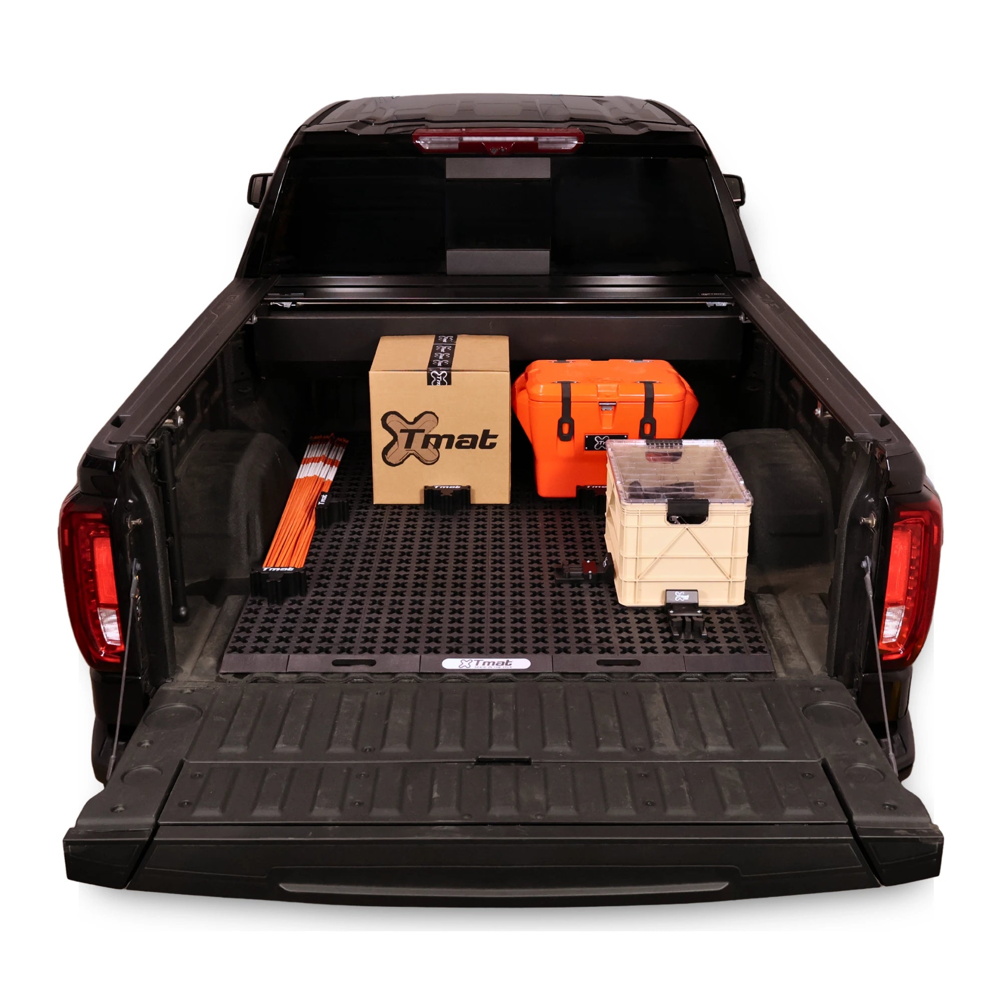 Tmat Truck Bed Organizer Slide Out Mat | GMC Sierra 2500/3500 HD Standard Bed