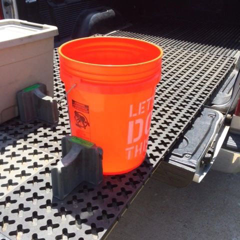 Tmat Truck Bed Organizer Slide Out Mat with Drainage (Standard Bed 6'6" to 6'9")