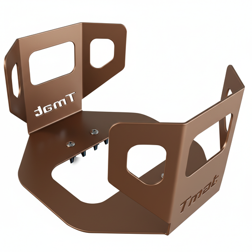 Tmat 5-Gallon Bucket Holder with Tmat Anchors - Brown
