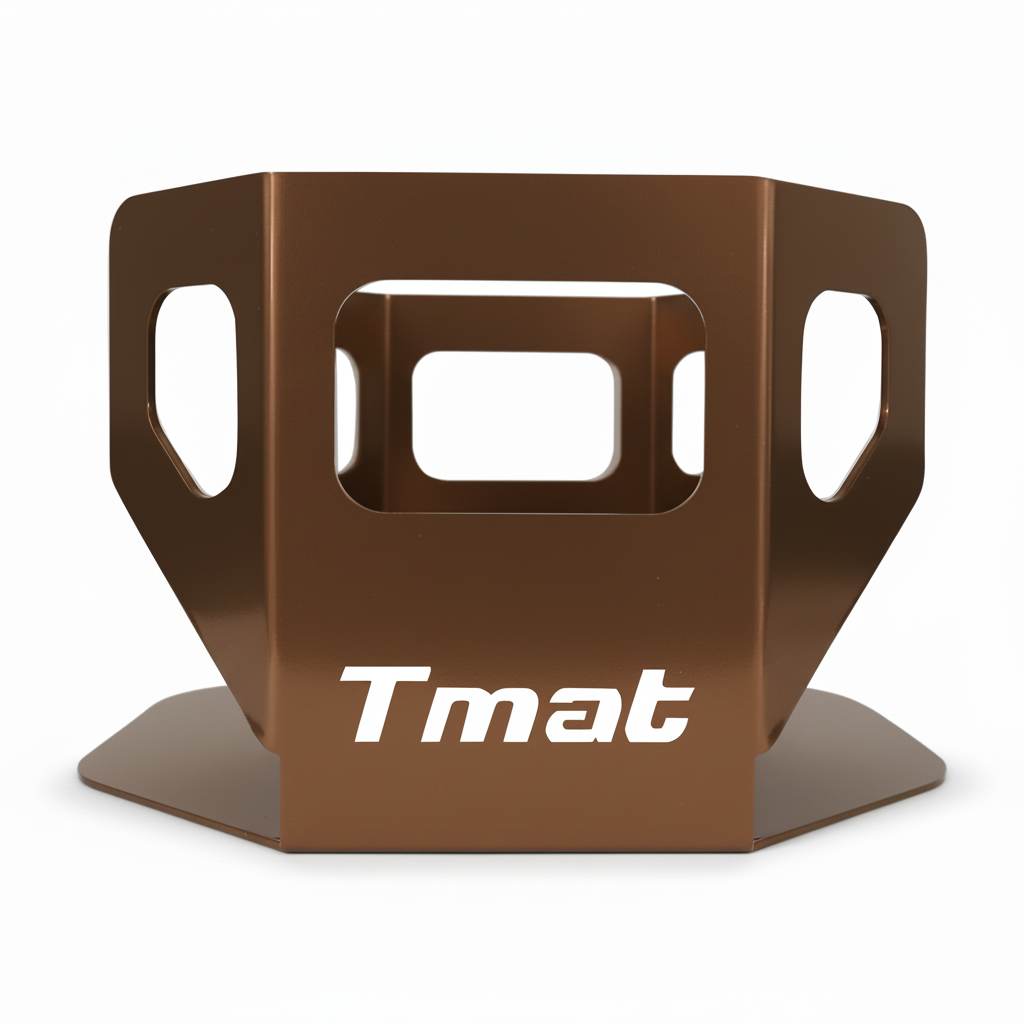 Tmat 5-Gallon Bucket Holder with Tmat Anchors - Brown