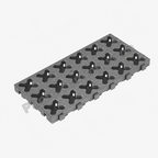 6" x 12" Tmat Panels - Gray (Case of 34)