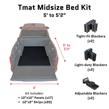 Tmat Truck Bed Organizer Slide Out Mat | Rivian R1T
