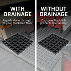 Tmat Truck Bed Organizer Slide Out Mat | Ford F150 Short Bed