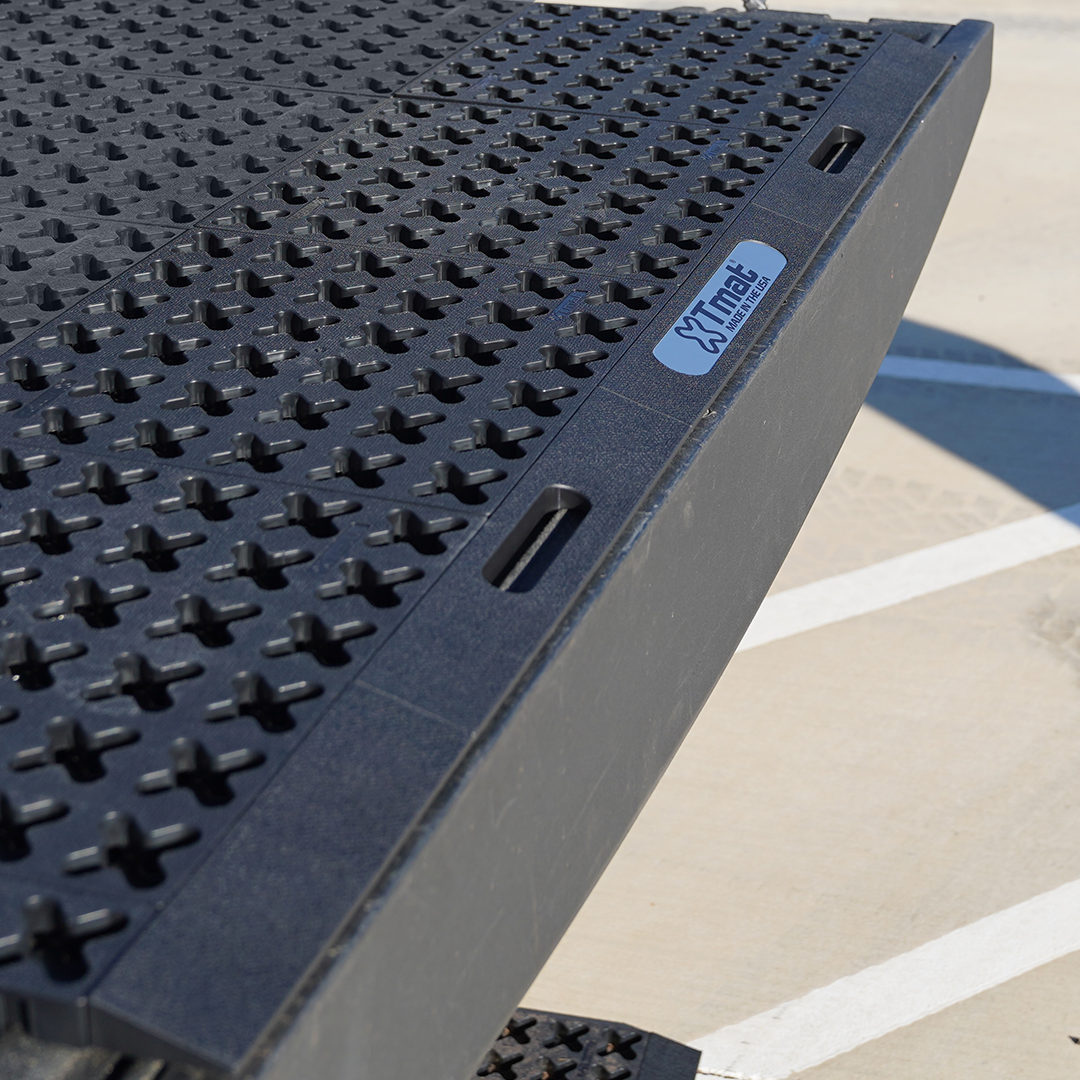 Tmat Handles & Ramp Edge Kit - 50" Total Length (Full-size Truck Kits) - Tan