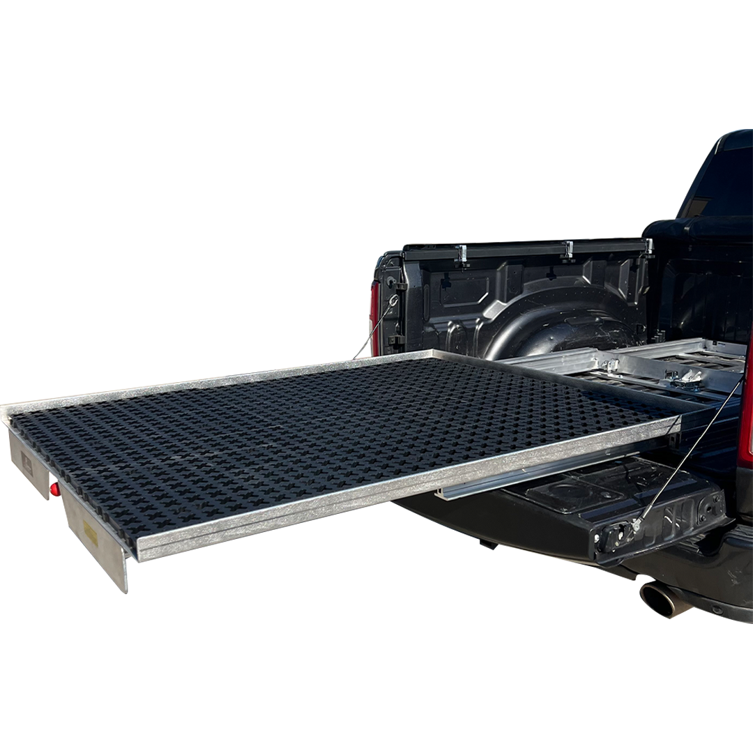 Slide Master AH3 Bed Slide with Tmat Truck Bed Organization | Full-size Short Bed