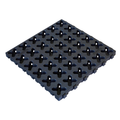 12" x 12" Tmat Interlocking Panels - Six Connectors With Drainage (Case of 31)