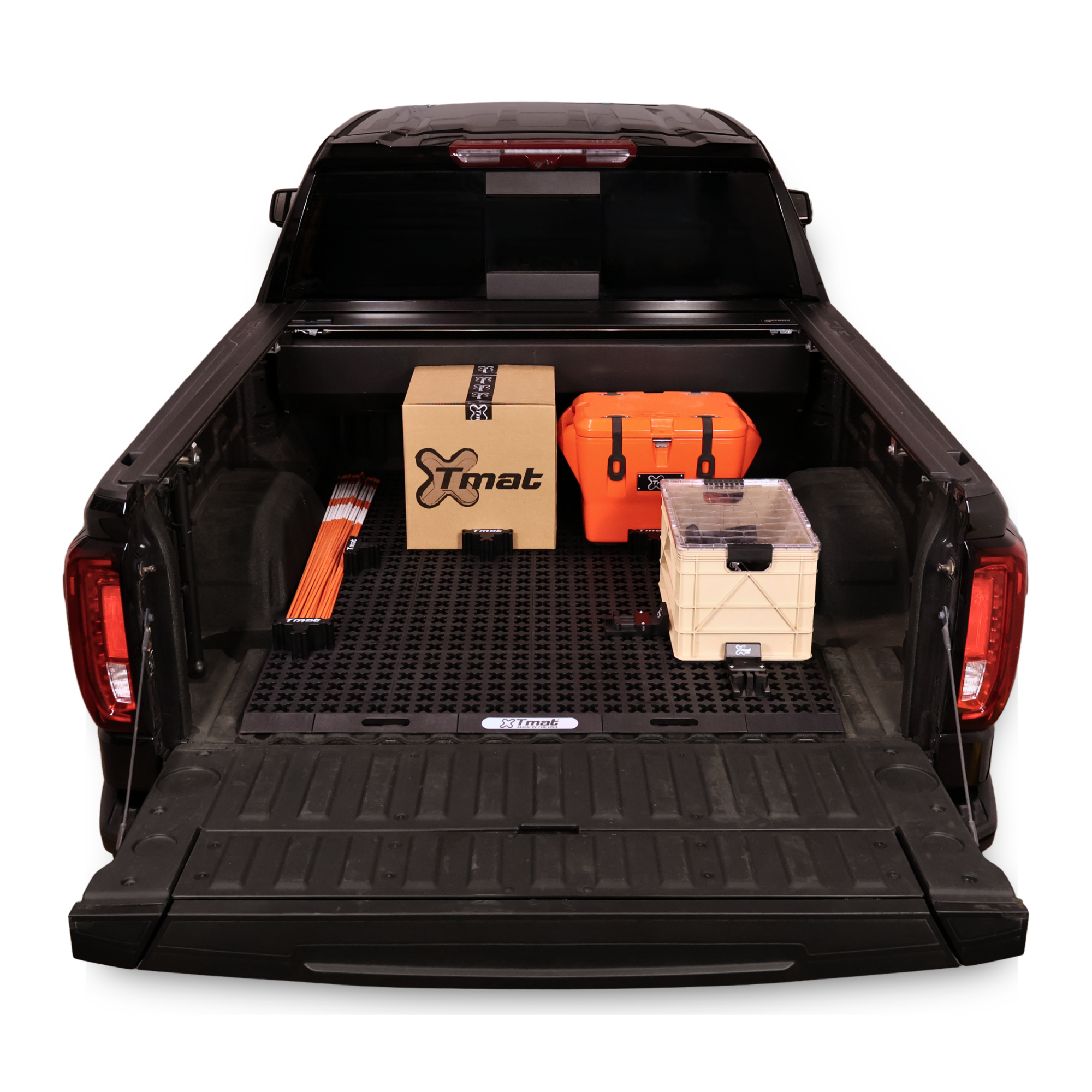 Tmat Truck Bed Organizer Slide Out Mat | GMC Sierra 1500 Short Bed