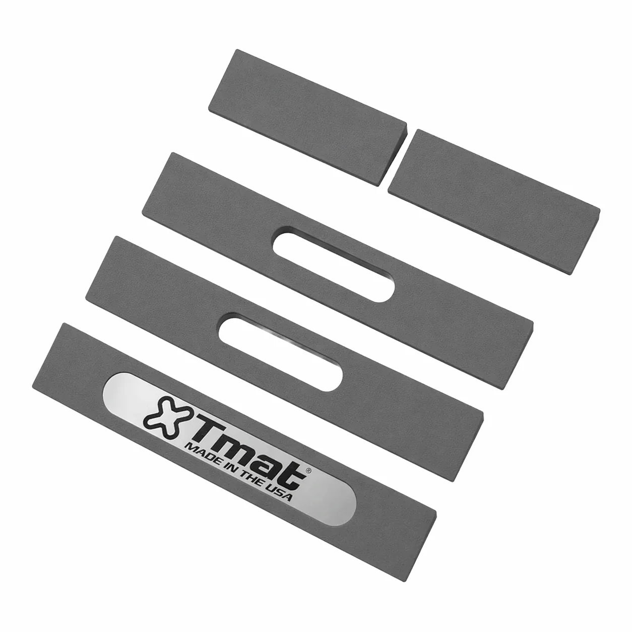 Tmat Handles & Ramp Edge Kit - 48" Total Length (fits Midsize & Compact Truck Kits) - Gray
