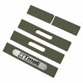 Tmat Handles & Ramp Edge Kit - 48" Total Length (fits Midsize & Compact Truck Kits) - Green