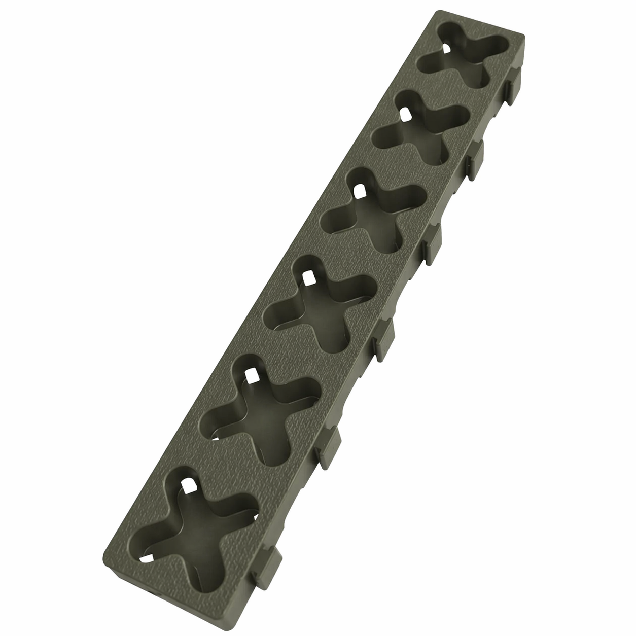 2" x 12" Tmat Strips with Locking - Green (Set of 2)