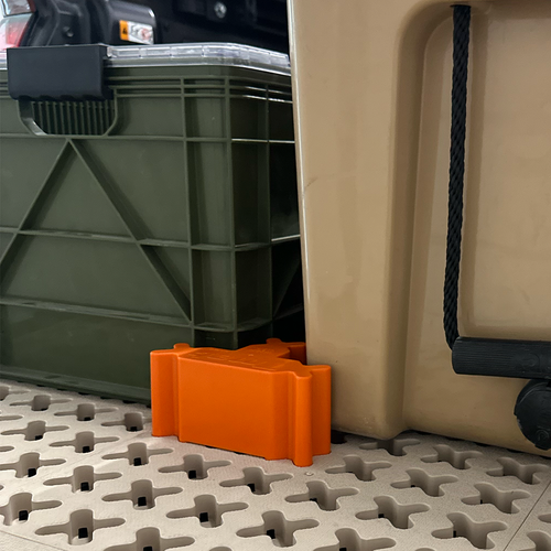 Tmat Tight-fit Stout Stationary Blockers - Orange (2-Pack)